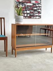 イギリスヴィンテージ Greaves & Thomasブックケース/ガラスキャビネット