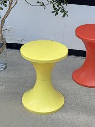 フランスヴィンテージ TamTam stool タムタムスツール/イエロー